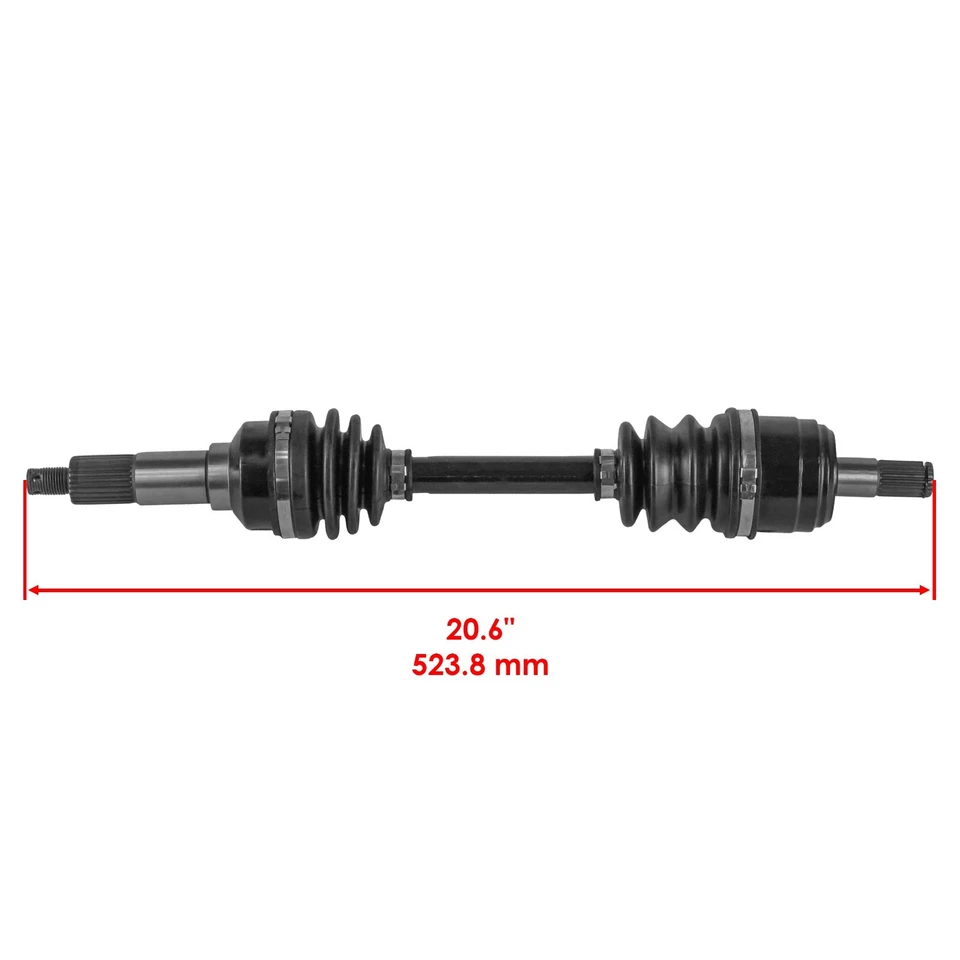 for Yamaha Wolverine 350 YFM350FX 4WD 2001-2005 Front Left / Right CV Joint Axle - Image 2 of 4