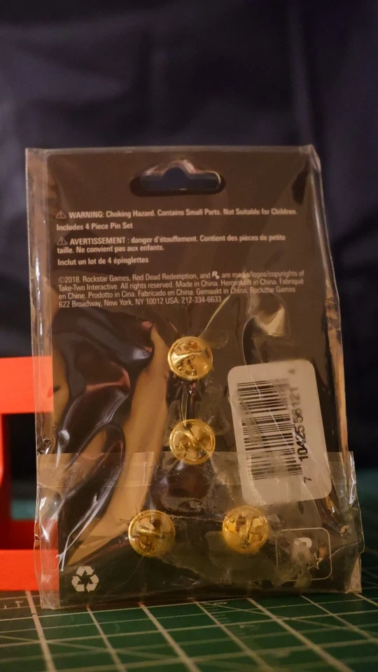 Red Dead Redemption 2 | Лицензированная эмалированная булавка | Эксклюзивная булавка Rockstar Games - Изображение 2 из 3