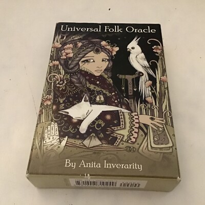 Universal folk Oracle Anita inverarity us games inc card deck crystals animals