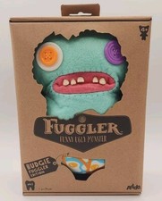 New Fuggler Plush Funny Ugly Monster Budgie Fuggler Ed. 41 Gaptooth McGoo Mint