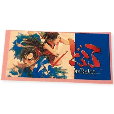 Sony Playstation 2 PS2 Dororo Blood Will Tell Official Memory Card Sticker