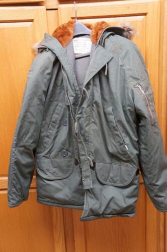 Arctic Parka N3B Flight Type Jacket Fur Hooded Size X Small - Picture 1 of 1