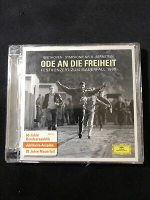 Ode An die Freiheit - Festkonzert zum Mauerfall 1989 - Bernstein CD Neu @C21