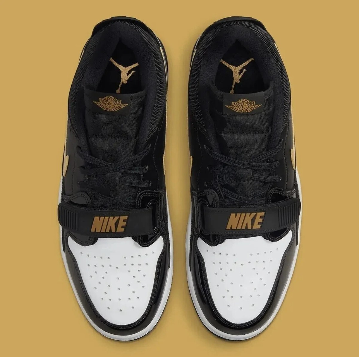 Nike Air Jordan Legacy 312 Low Shoes Black Metallic Gold Nike Air Jordan Legacy 312 Low Shoes Black Metallic Gold