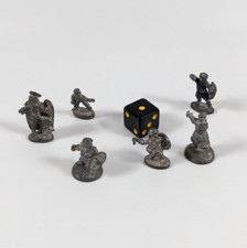 RAL PARTHA  TSR Metal RPG Miniatures Lot Of 6 Incomplete Minis AD D Vintage