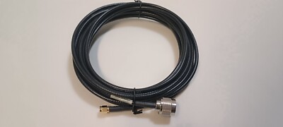 RP-SMA Male to N Male Plug RG58 Cable Low Loss Coax Cable RF Coaxial Cable 6M