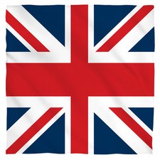 Bandana - Union Jack United Kingdom of Great Britain British Flag 22x22  mask