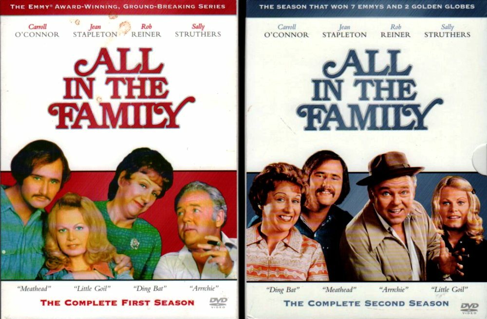 All In The Family - Complete Series 1 - 6 Individually Boxed