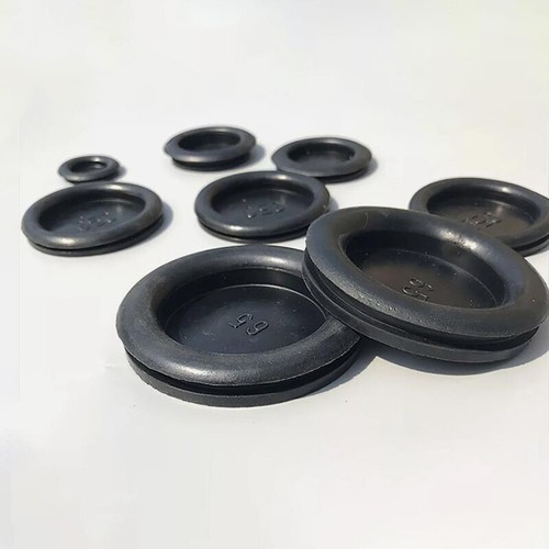 Black Grommet Protective Coil Firewall Hole Plug Rubber Blind Hole 14mm-150mm - Picture 8 of 13