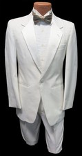 5B Boys White Notch Tuxedo Dinner Jacket Wedding Ringbearer Cruise Formal