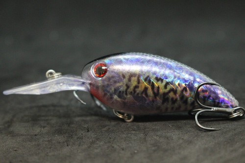 Crankbait Lures Fishing Lure wLure Deep Diver Lifelike 2X Hooks Wide Wobble HC55 - Picture 13 of 76