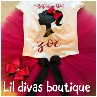 barbie tutu set