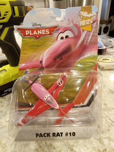 PACK RAT #10 DISNEY PLANES DIE-CAST CARS NEBRASKA TRIALS MATTEL - Picture 1 of 5
