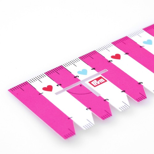 Prym Love Misuratore a mano rosa uso con macchina da cucire trapuntata patchwork 610737 - Foto 4 di 4
