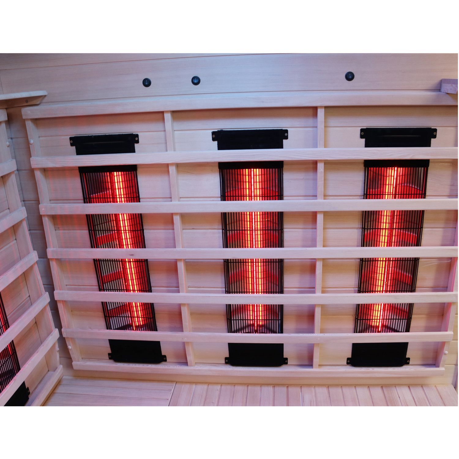 Infrarotkabine Infrarotsauna Wärmekabine Sauna Saunakabine 3 Person Vollspektrum