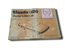 1980 Mazda capella coupe 626 - CB 1978-82 handbook owners manual wallet 471