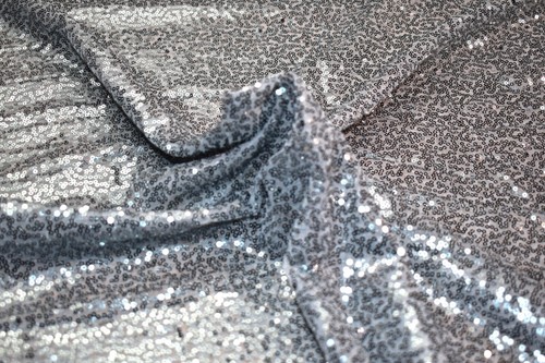 Sequin Fabric 3mm Glitter Bling Material 130cm Wide 2W Stretch Meter 1/2 quarter - Picture 115 of 121