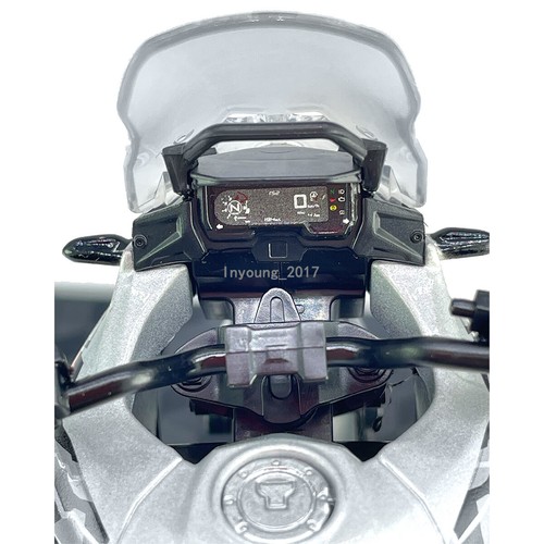 1/12 2022 Honda CB400X Motorcycle Model Diecast Toy Car Boys Kids Gifts Silver - Picture 3 of 10