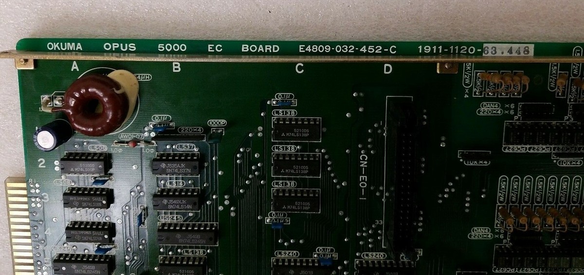 Okuma OPUS5000 PC Board E4809-032-452-C | eBay