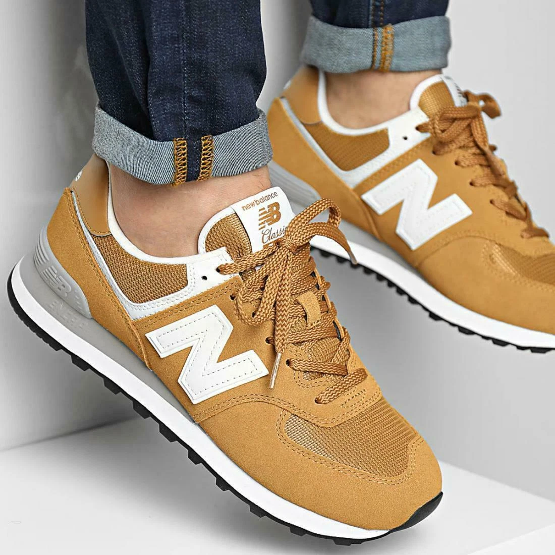 Chaussures New Balance 574 blé blanc ML574RP2 multi-taille NEUVES | eBay