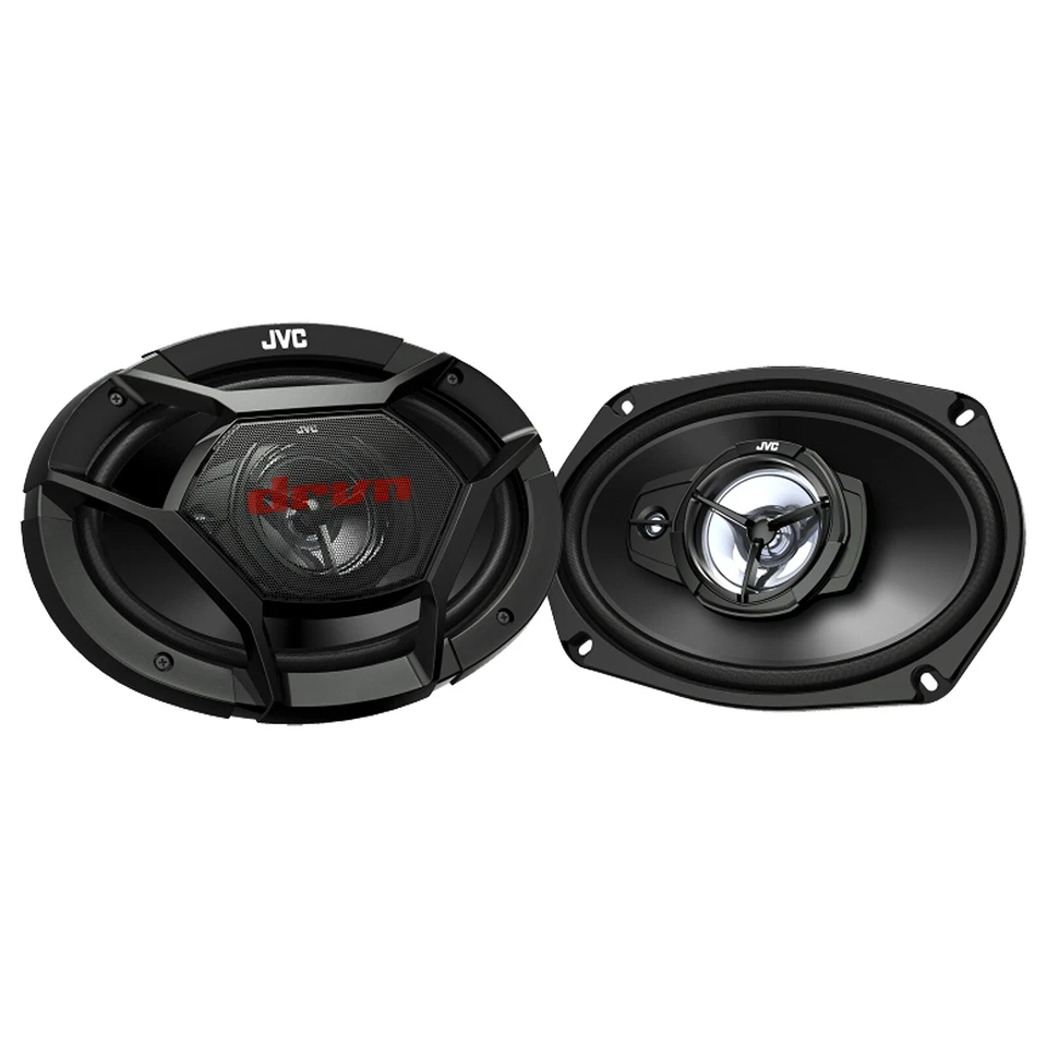 Dual XDM290BT 1-DIN CD Bluetooth Receiver 2x JVC 6x9" 500 Watt Peak Car Speakers - Image 3 of 3
