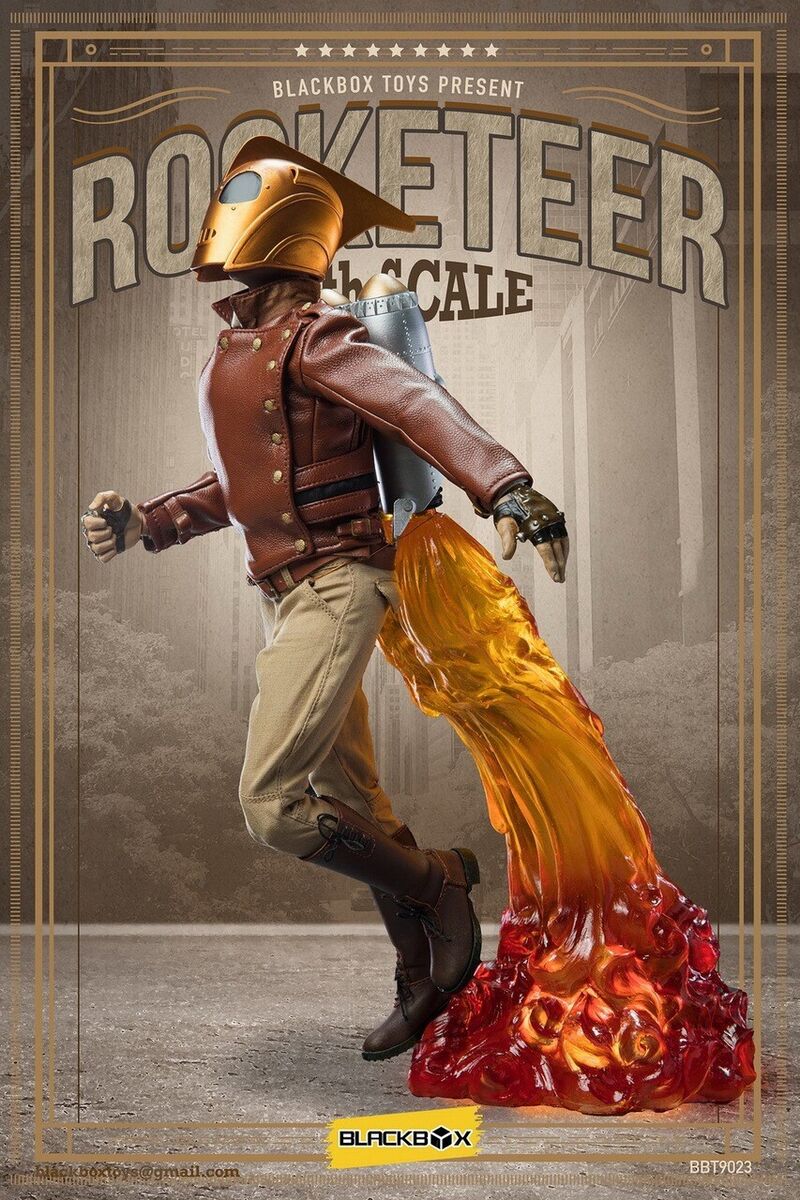 Blackbox Toys BBT9023B Rocketeer DX Version 1/6 Scale Figure Blackbox Toys BBT9023B Rocketeer DX Version 1/6 Scale Figure