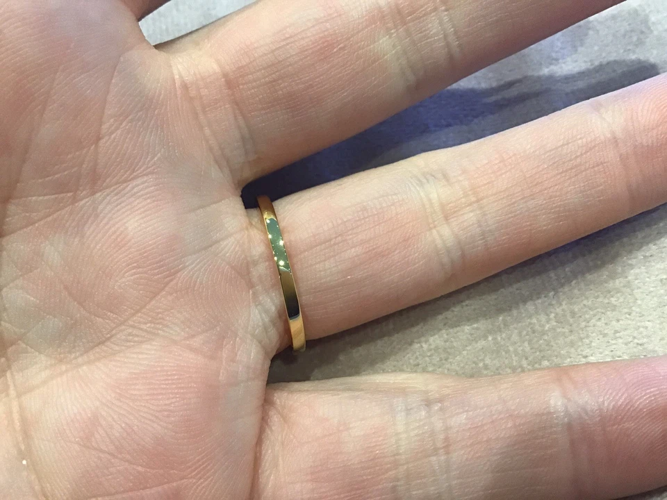 0.4 Carat Lab Created Diamond Half Eternity Ring 9k Gold Plated 925 Size R - Image 4 of 4