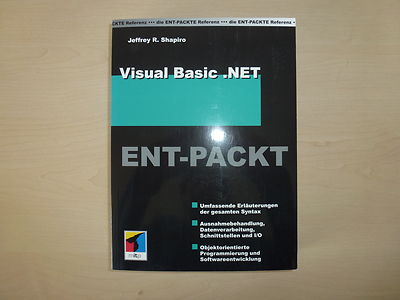 Visual Basic .NET ENT-PACKT von Jeffrey R. Shapiro (2003, Taschenbuch)