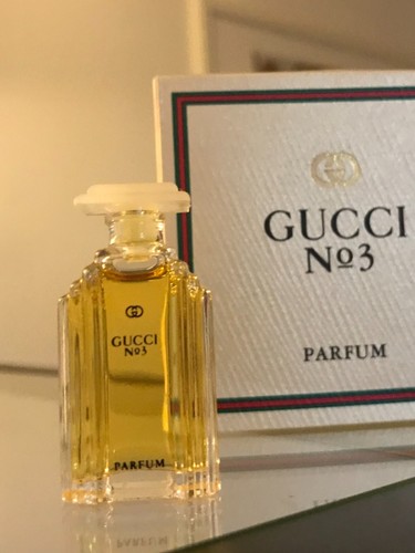 GUCCI No3 Miniature 4ml PARFUM Vintage BOXED Collectible RARE DISCONTINUED - Picture 3 of 18
