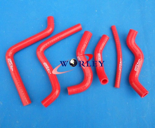 aluminium radiator & red hose for Honda CR125 CR125R CR 125R 2000 2001 00 01 - Picture 8 of 10