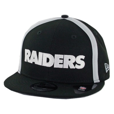 Men/'s NFL Cap Black New Era 9Fifty Oakland Raiders /"Y2K X Seam/" Snapback Hat
