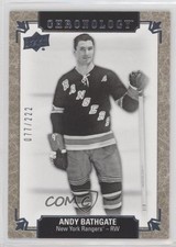 2018-19 Upper Deck Chronology 77/222 Andy Bathgate #59 HOF 08ee