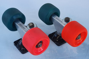 VINTAGE SKATEBOARD BELAIR USA bois, trucks ACS 500