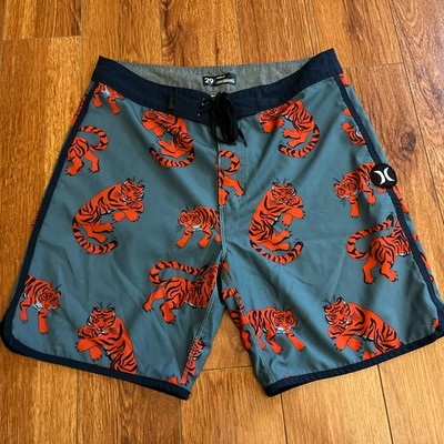Hurley Phantom Tiger Board Shorts Mens/Boys 29 Trunks