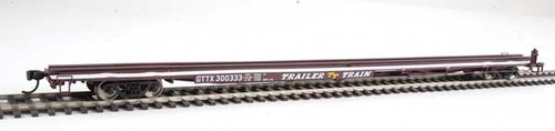 Walthers HO Scale 85' General American G85 Flatcar TTX/GTTX (braun) #300333 | Zustand: New