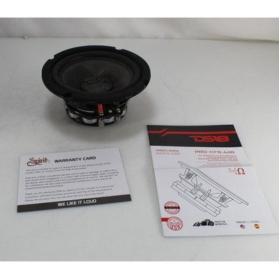 6.5'' Motorcycle Mid-Bass Loudspeaker Marine & Powersports 500W 4 Ohm OPEN BOX