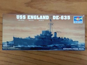 TRUMPETER 1/350 SCALE U.S.NAVY USS ENGLAND DE-635 WW2 DESTROYER ESCORT