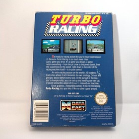 Turbo Racing Nintendo NES Game Boxed With Manual UK PAL Data East Tested Working