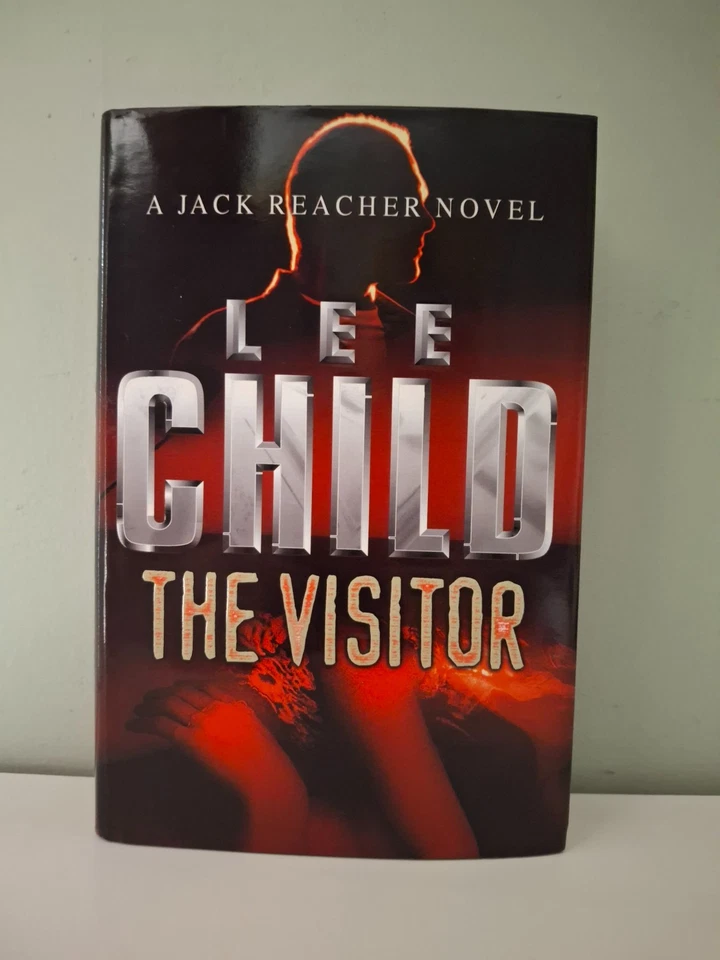 THE VISITOR Lee Child 2000 Hardcover Jack Reacher Excellent condition & Bookmark - Image 2 of 4