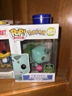 Funko Pop! Games Pokémon Bulbasaur Flocked Limited Exclusive 2020 Spring #453