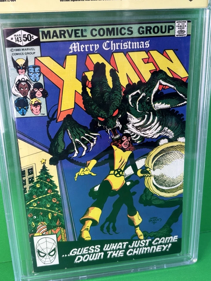 X-Men #143 CBCS 8.5 2x Verified Signed By John Byrne & Jim Shooter Kitty Pryde - Image 4 of 4