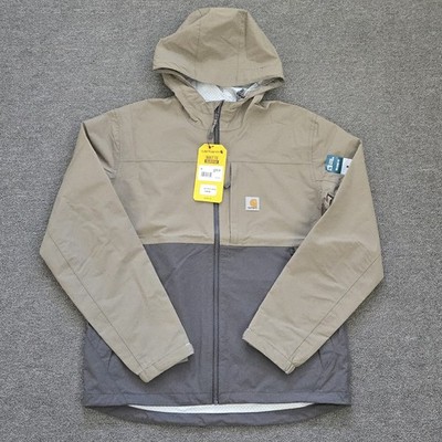 Carhartt Men's MEDIUM Storm Defender Relaxed Fit Lightweight Rain Jacket