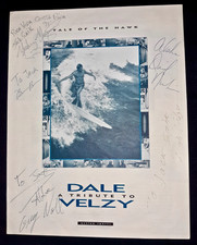 AUTOGRAPHS:GREG KNOLL,BRUCE BROWN,MARTY MUNOZ,DALE VELZY,DAVID NUUHIWA-ALL HERE