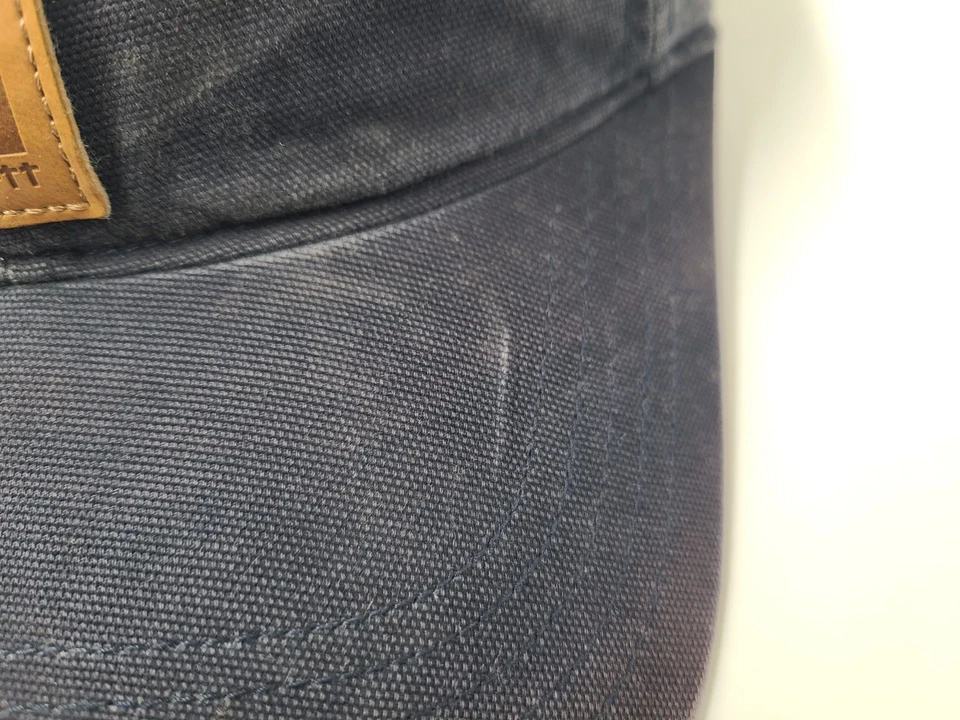 Carhartt Envejecido Ajustable Sombrero Gorra Algodón Informal Ropa de Trabajo Papá Hombres Mujeres Azul Foto 4 de 4