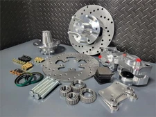 Aerospace Components AC-135 2 Piston Medium Duty Front Drag Race Kit Santhuff St