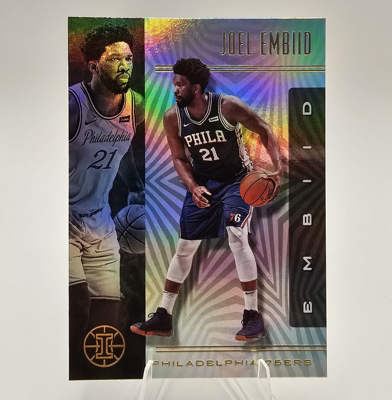 2019-20 Panini Illusions Joel Embiid #63 Philadelphia 76ers Basketball