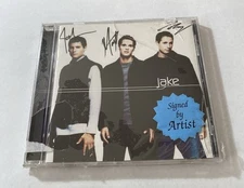 Jake Self Titled Signed By Artist Cd New Sealed Ripped Plastic Crack In Case.