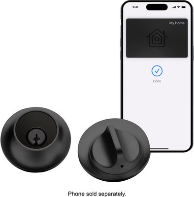 Level - Lock+ Smart Lock Bluetooth Replacement Deadbolt with Apple HomeKey/Ap...