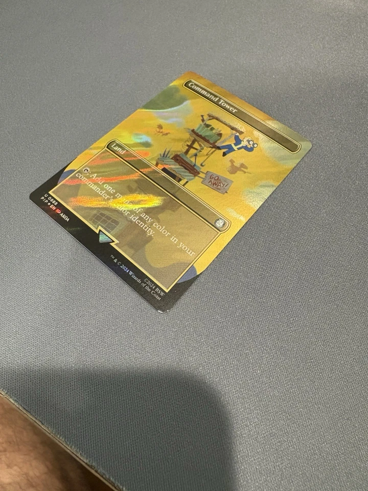 Command Tower (Borderless) (Surge Foil) Universes Beyond: Fallout PIP 0888 - Image 2 of 4