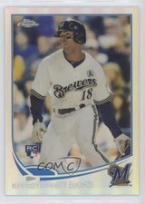 2013 Topps Chrome Refractor Khris Davis #22 0wg1